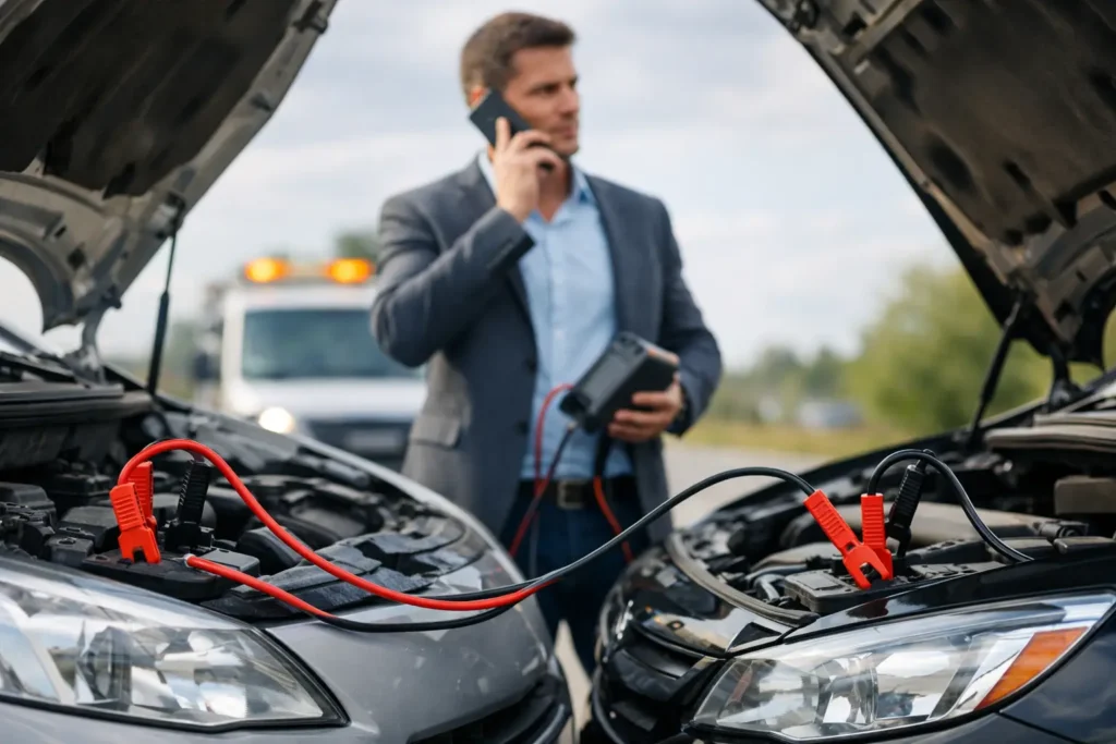 Que faire batterie à plat sans perdre de temps