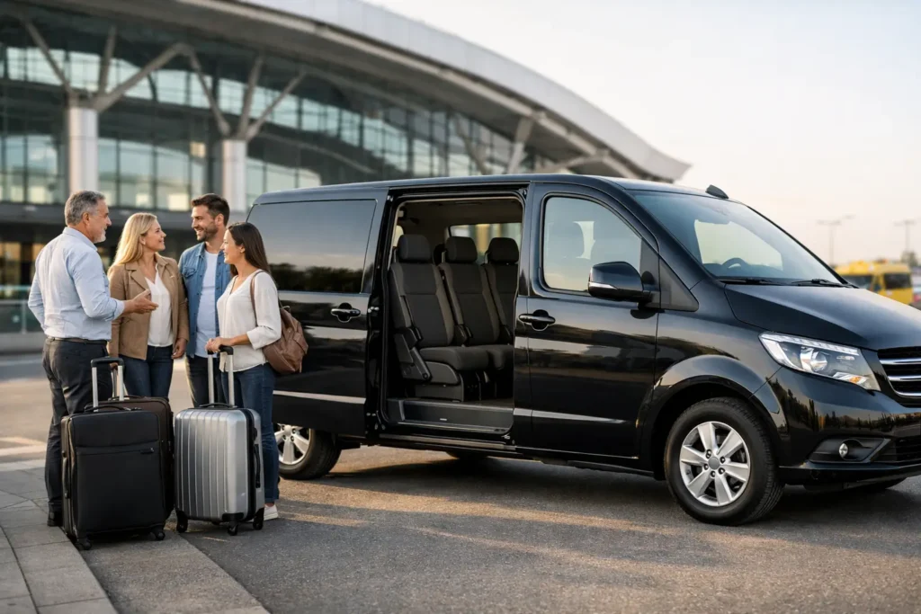 Taxi van pour groupe - comment bien choisir