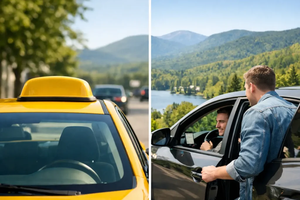 Taxi ou Uber Laurentides : quoi choisir?